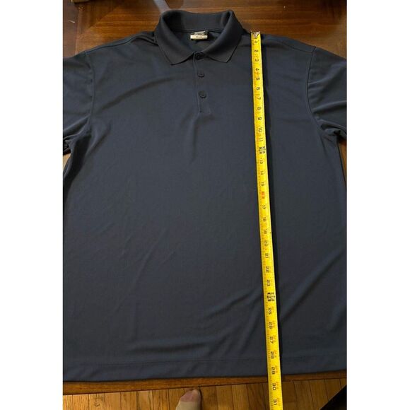 Nike Dr‎ Fit Golf Polo Shirt Sz L Navy ** Logo On Arm See Picture*** - Picture 8 of 8